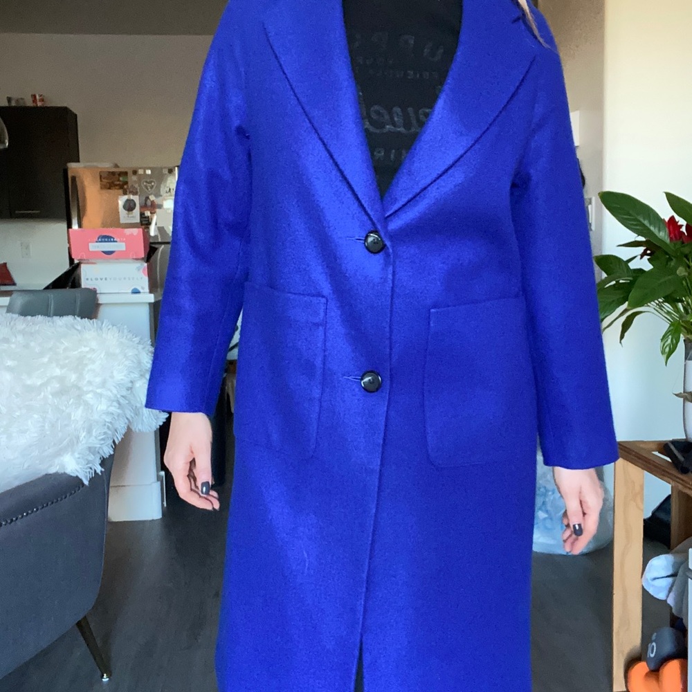 Blue Trench! Perfect Springtime Jacket - image 3